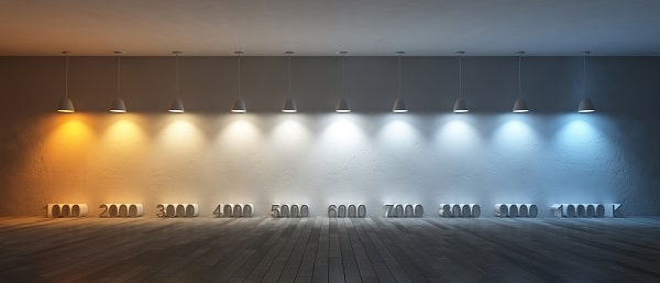 Color Temperature of Recessed light bulbs