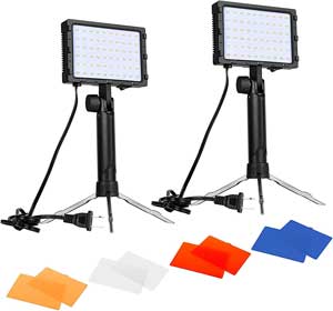 EMART 60 LED Portable Photography Lighting Kit