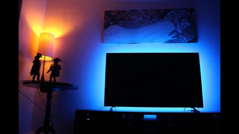 Is It Safe to Put Led Lights Behind Tv?