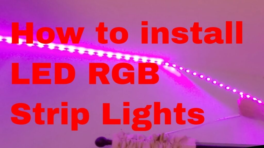 how-to-install-led-strip-lights-on-wall-brightest-lumen