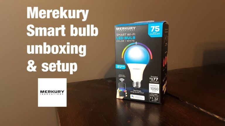 How to Connect Merkury Light Bulb?